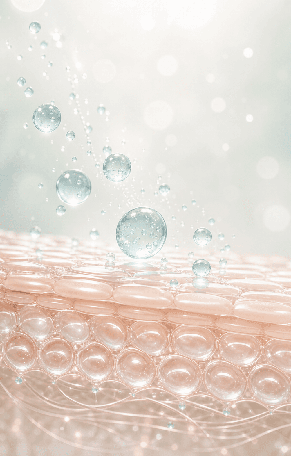 補濕煥膚護理|深層補水與屏障修復概念視覺